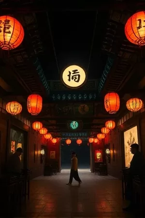 《深蓝邮差》剧情片封面，深蓝邮包